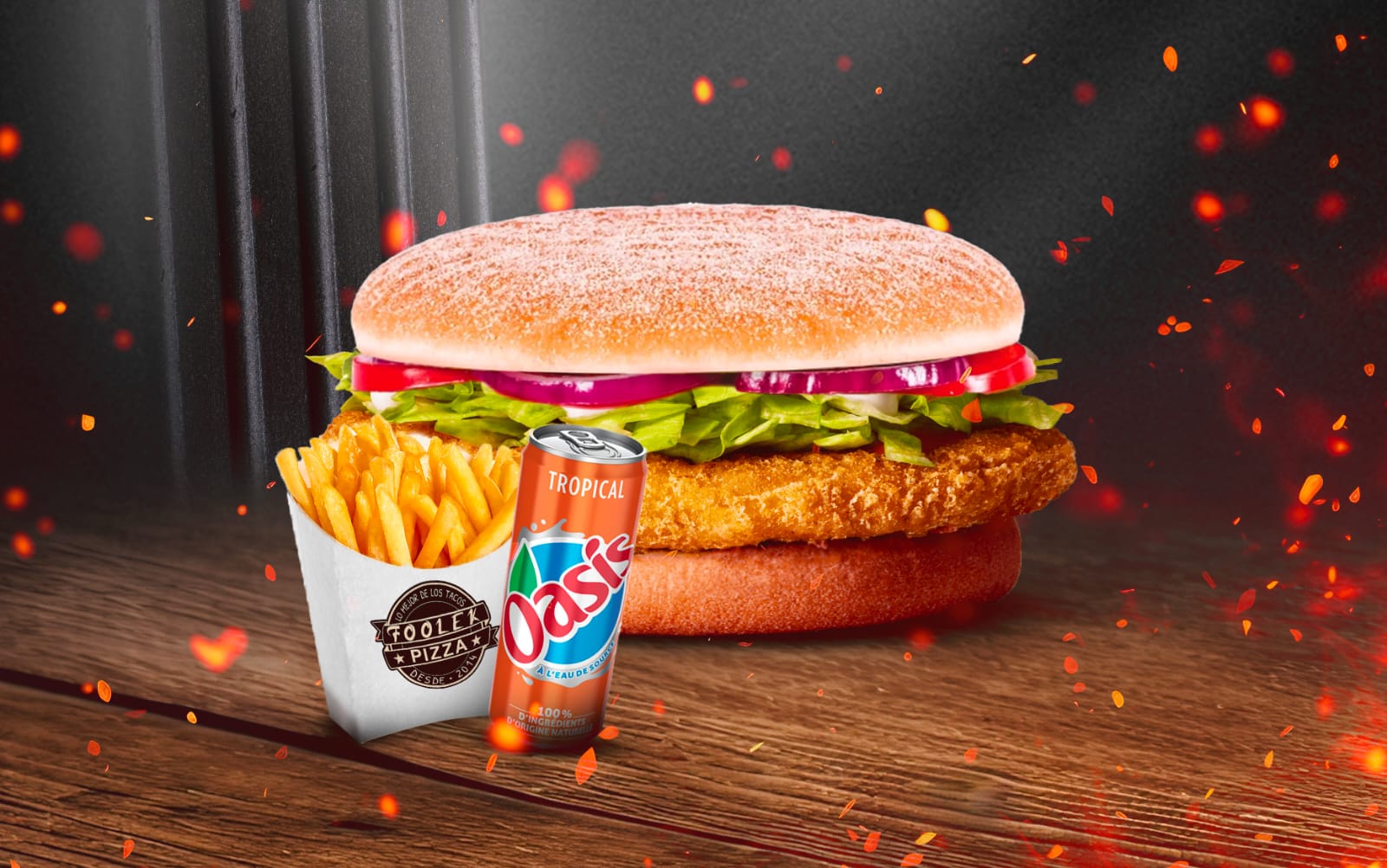 CHICKEN BURGER